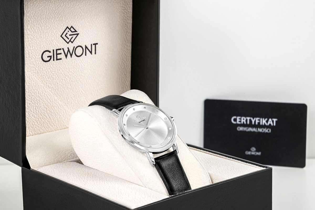 Zegarek Damski Giewont Sapphire Srebrny GW4130-A1 - Зображення 9