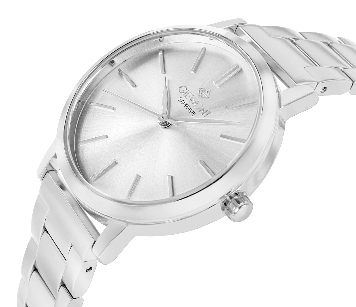 Zegarek Damski Giewont Sapphire Srebrny GW2360-B1 - Зображення 2