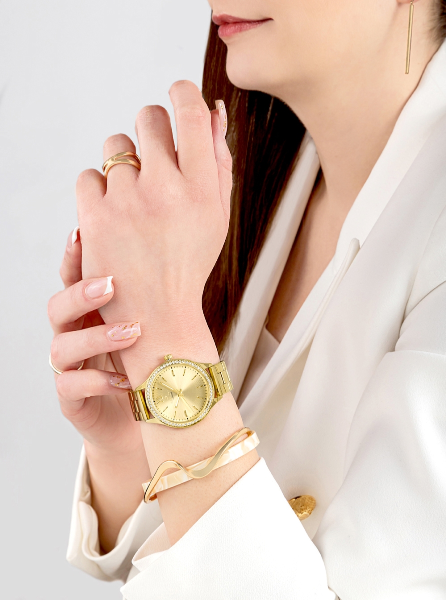 Zegarek Damski Giewont Sapphire Złoty GW1140-B3 - obrazek 5