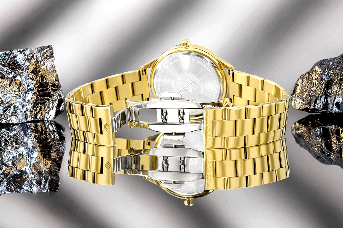 Zegarek Damski Giewont Sapphire Złoty GW1140-B3 - obrazek 8