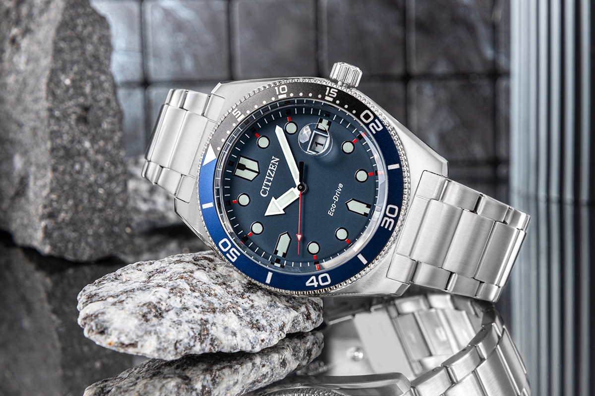 Zegarek Męski CITIZEN Marine Sporty AW1761-89L + BOX - obrazek 6