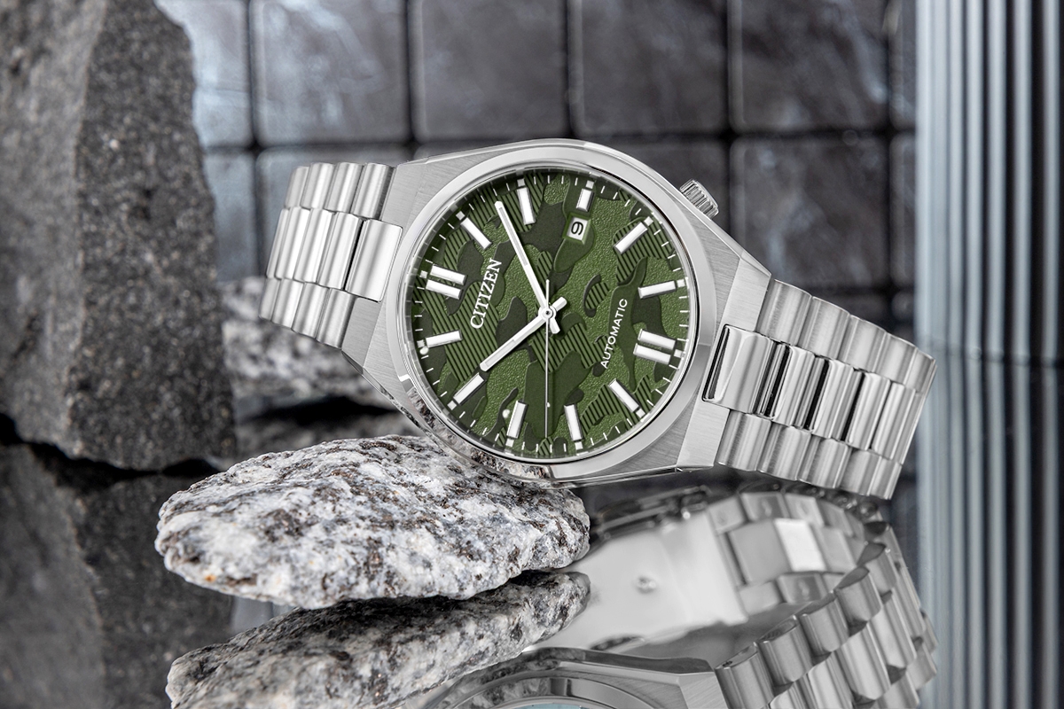 Zegarek Męski CITIZEN Tsuyosa Sapphire Mechanical NJ0159-86X + BOX - obrazek 6