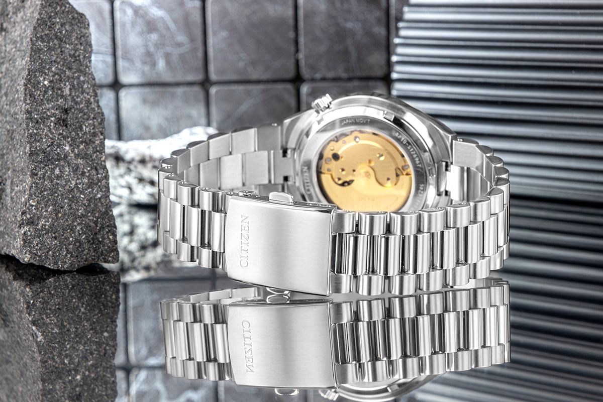 Zegarek Męski CITIZEN Tsuyosa Sapphire Mechanical NJ0159-86X + BOX - obrazek 7