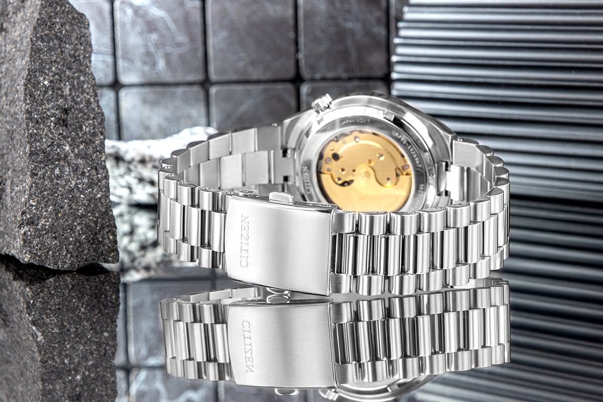 Zegarek Męski CITIZEN Tsuyosa Sapphire Mechanical NJ0159-86Z + BOX - obrazek 7