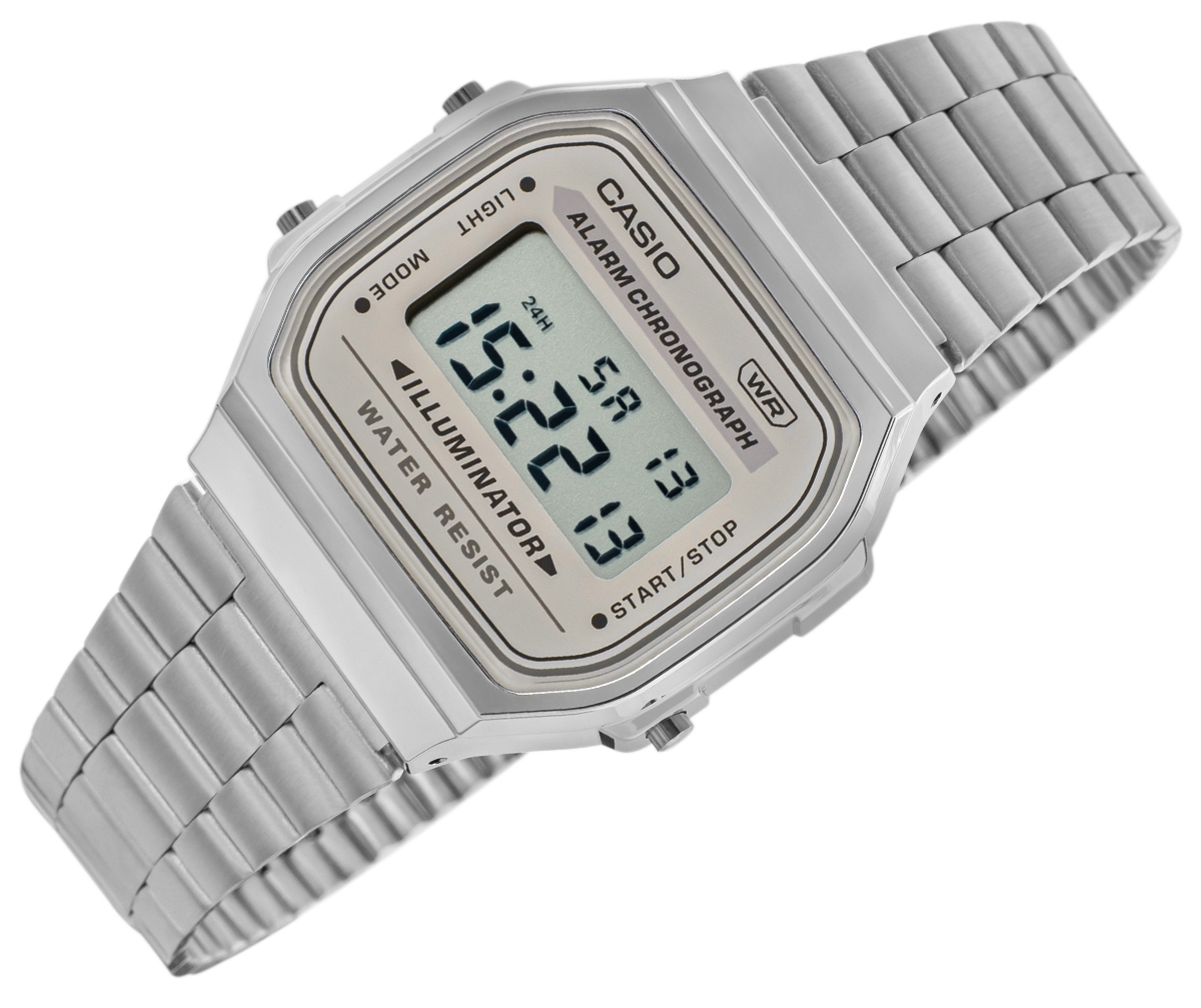 Zegarek Męski CASIO VINTAGE A168WA-8AYES + BOX - obrazek 2