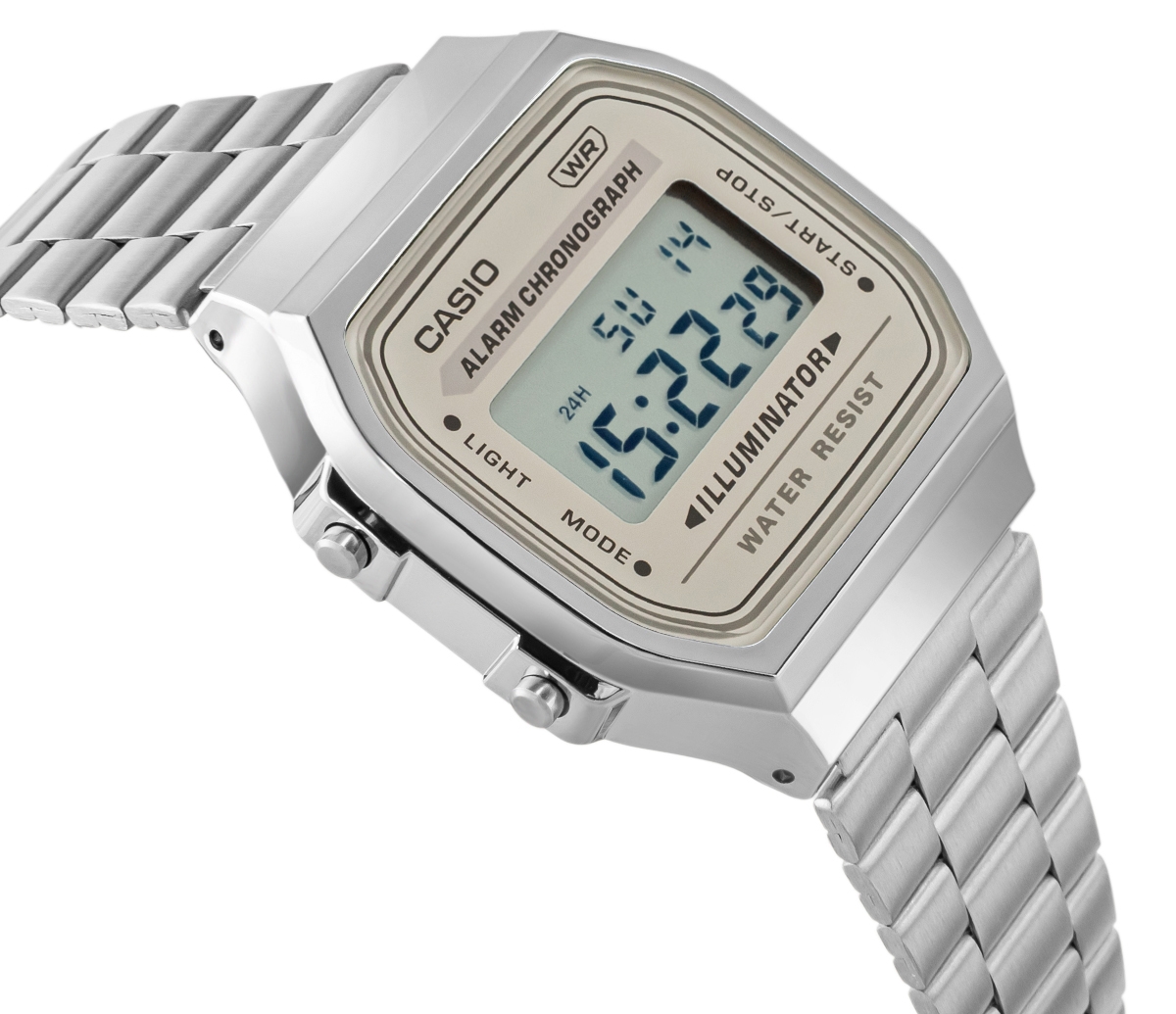 Zegarek Męski CASIO VINTAGE A168WA-8AYES + BOX - obrazek 3
