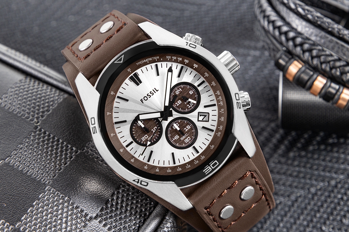 Zegarek Męski FOSSIL Coachman CH2565 + BOX - obrazek 5