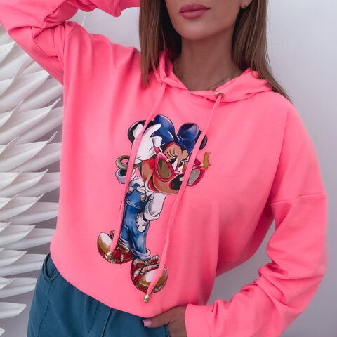 NEONOWA BAWEŁNIANA BLUZA MINI MOUSE