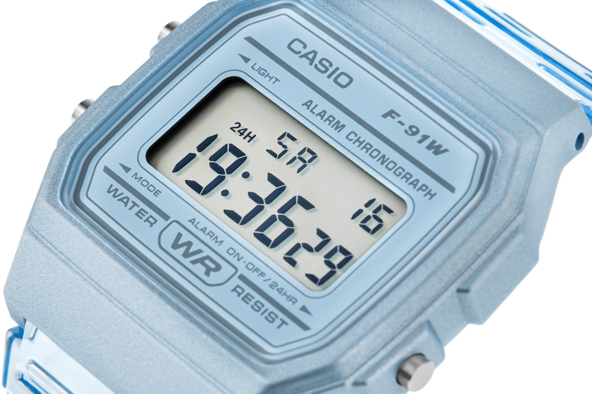 Zegarek Męski CASIO F-91WS-2EF Unisex + BOX - obrazek 4