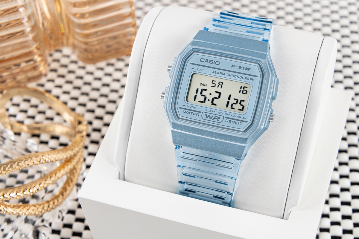 Zegarek Męski CASIO F-91WS-2EF Unisex + BOX - obrazek 5