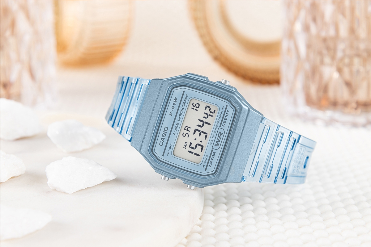 Zegarek Męski CASIO F-91WS-2EF Unisex + BOX - obrazek 6