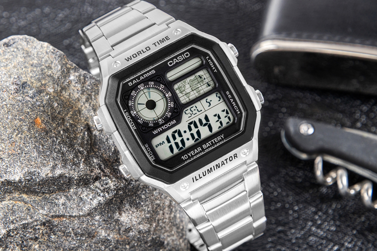 Zegarek Męski CASIO AE-1200WHD-1AVEF + BOX - Зображення 5