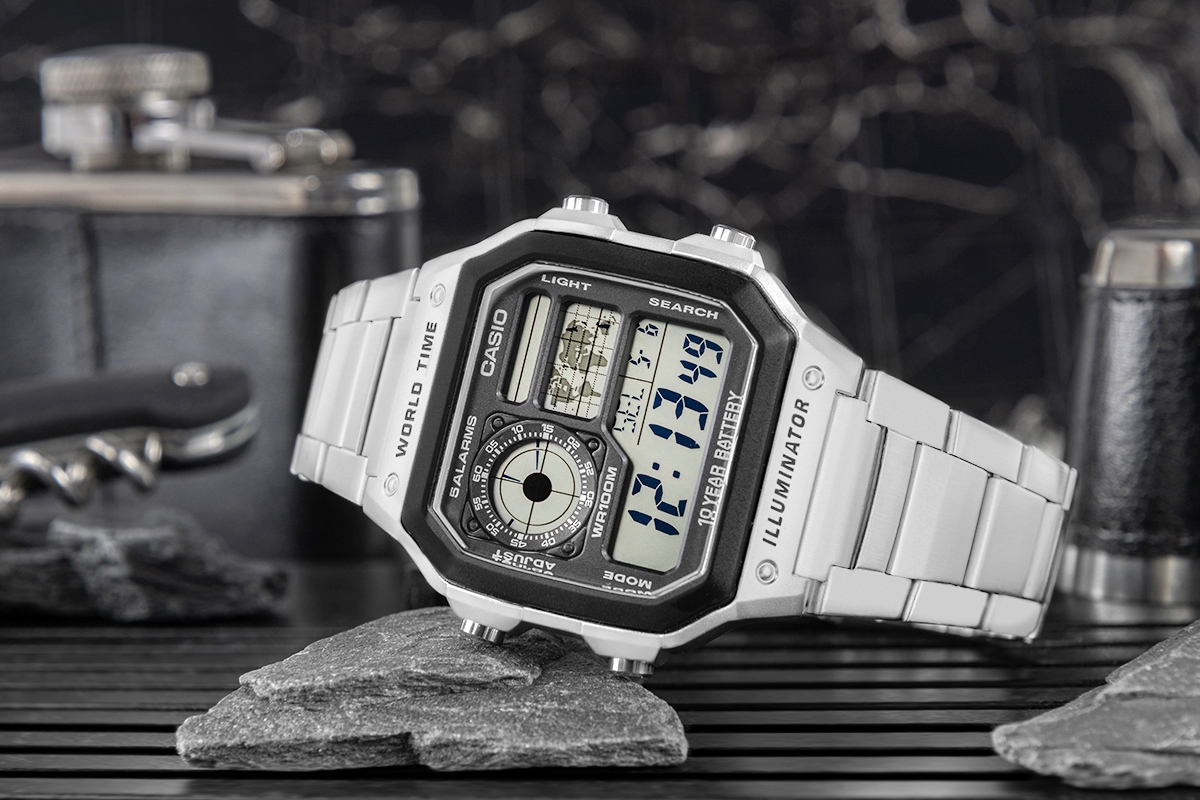 Zegarek Męski CASIO AE-1200WHD-1AVEF + BOX - Зображення 6