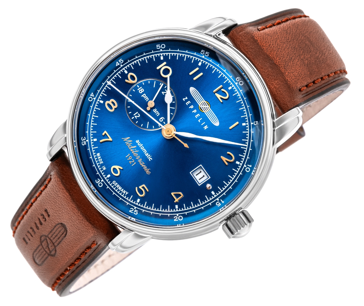 Zegarek Męski ZEPPELIN Méditerranée Automatic 9668-3 + BOX - Зображення 2