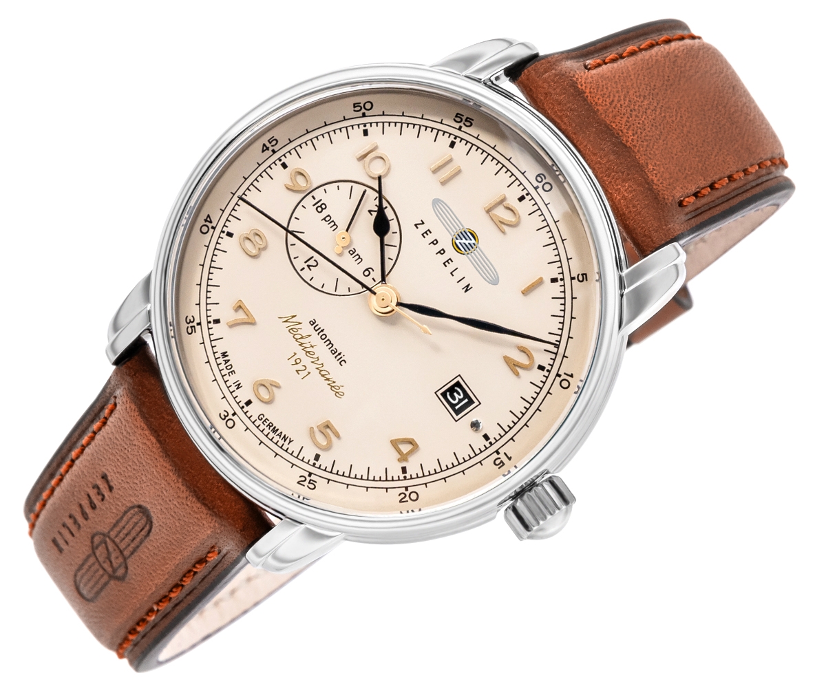 Zegarek Męski ZEPPELIN Méditerranée Automatic 9668-5 + BOX - Зображення 2