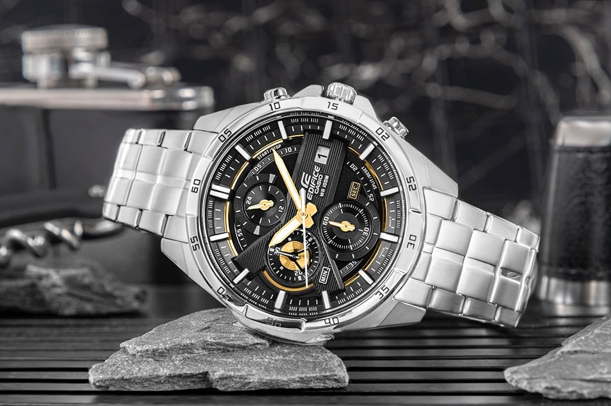 Zegarek Męski CASIO EDIFICE EFR-556D-1AVUEF 10 BAR - Зображення 6