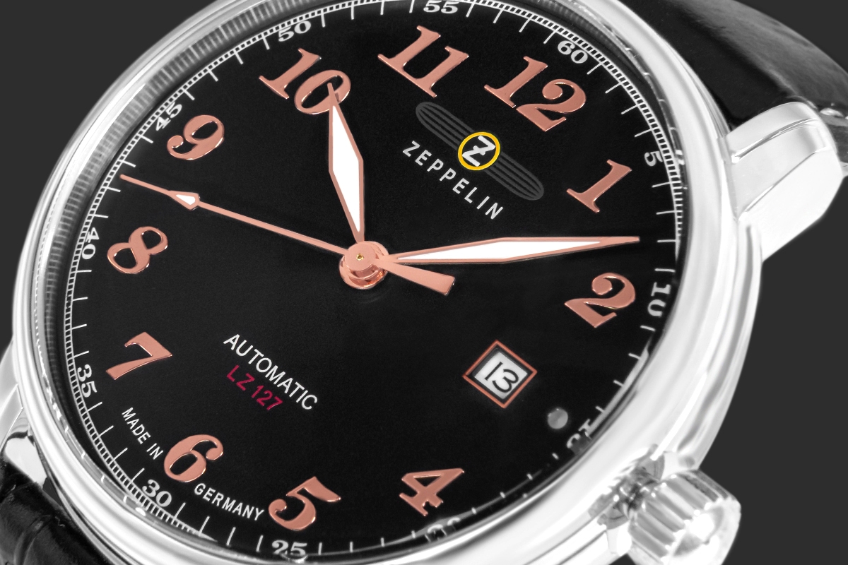 Zegarek Męski ZEPPELIN LZ127 Graf Zeppelin Automatik 7656-2 + BOX - Зображення 4