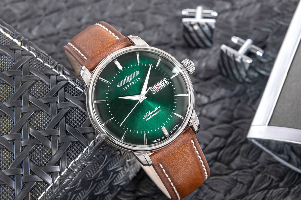 Zegarek Męski ZEPPELIN Atlantic Automatic 8466-4 + BOX - Зображення 5