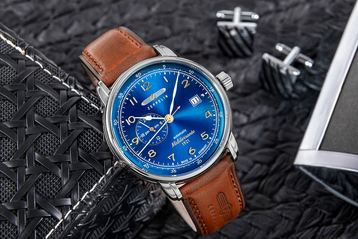 Zegarek Męski ZEPPELIN Méditerranée Automatic 9668-3 + BOX - Зображення 5