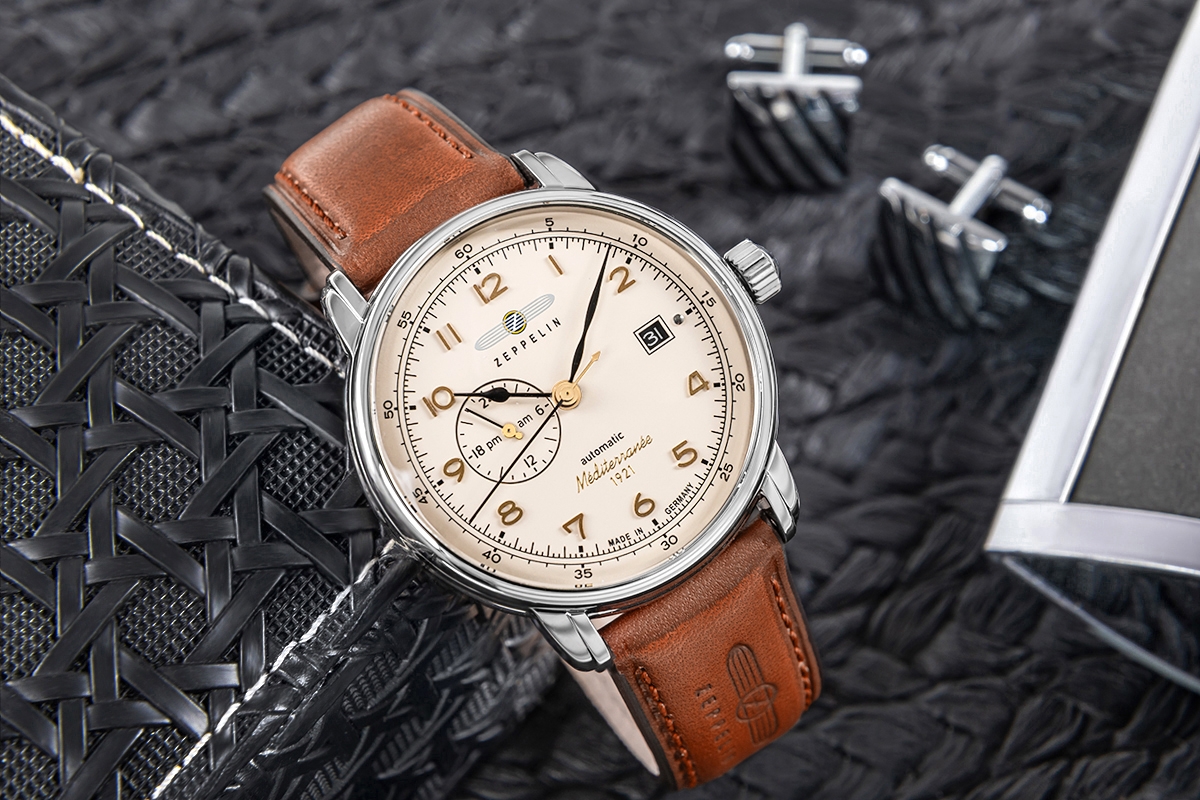 Zegarek Męski ZEPPELIN Méditerranée Automatic 9668-5 + BOX - Зображення 5