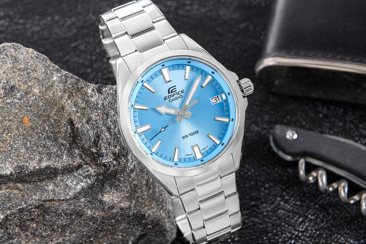 Zegarek Męski CASIO EDIFICE EFV-100D 2BVUEF 10 BAR - obrazek 5