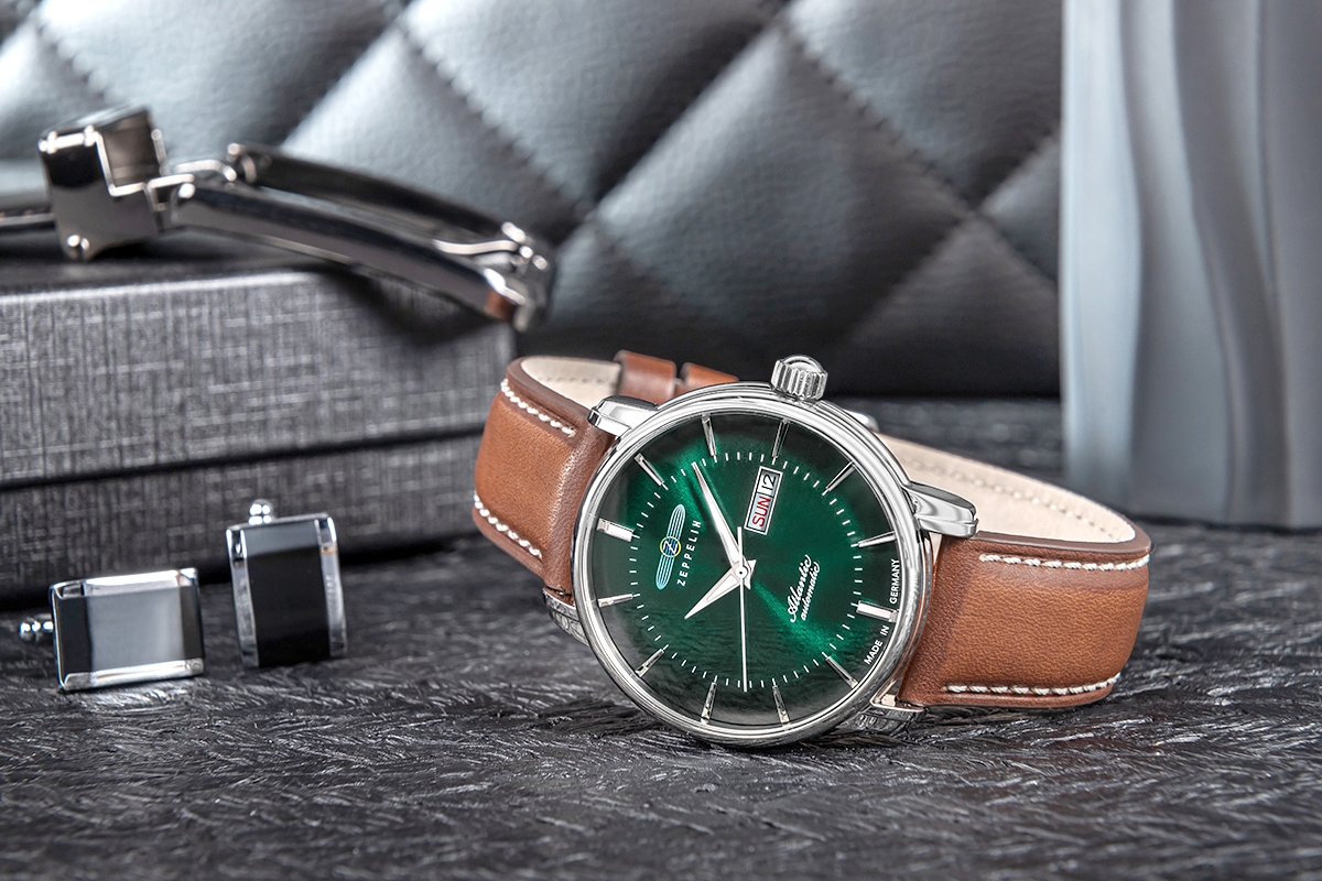 Zegarek Męski ZEPPELIN Atlantic Automatic 8466-4 + BOX - Зображення 6