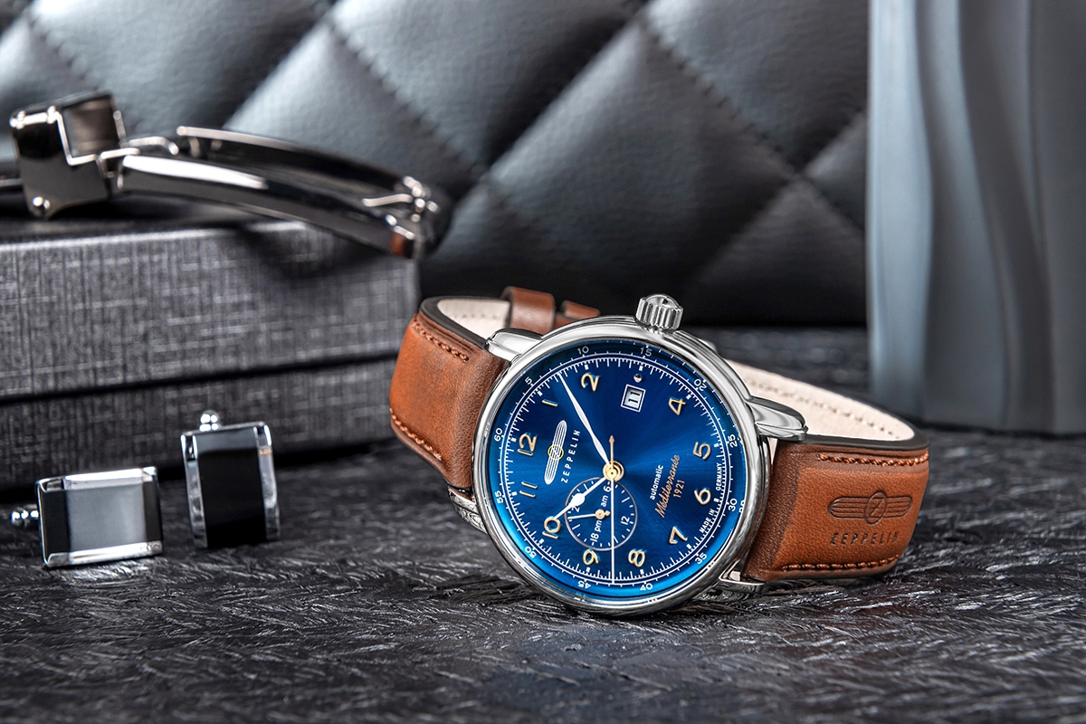 Zegarek Męski ZEPPELIN Méditerranée Automatic 9668-3 + BOX - Зображення 6