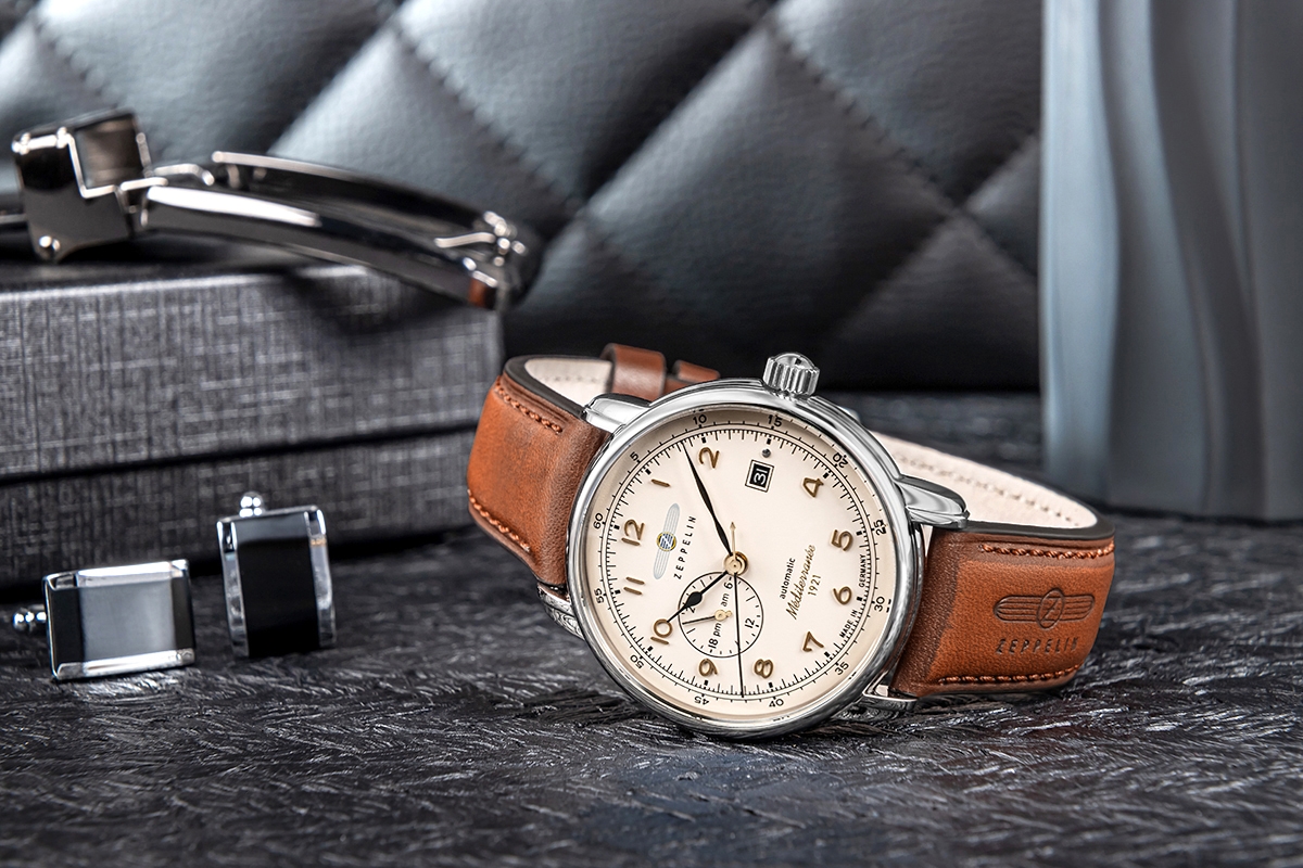 Zegarek Męski ZEPPELIN Méditerranée Automatic 9668-5 + BOX - Зображення 6