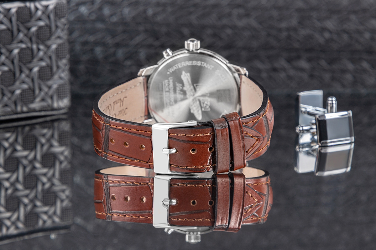 Zegarek Męski ZEPPELIN Mediterranee Moonphase 9636-3 + BOX - Зображення 7