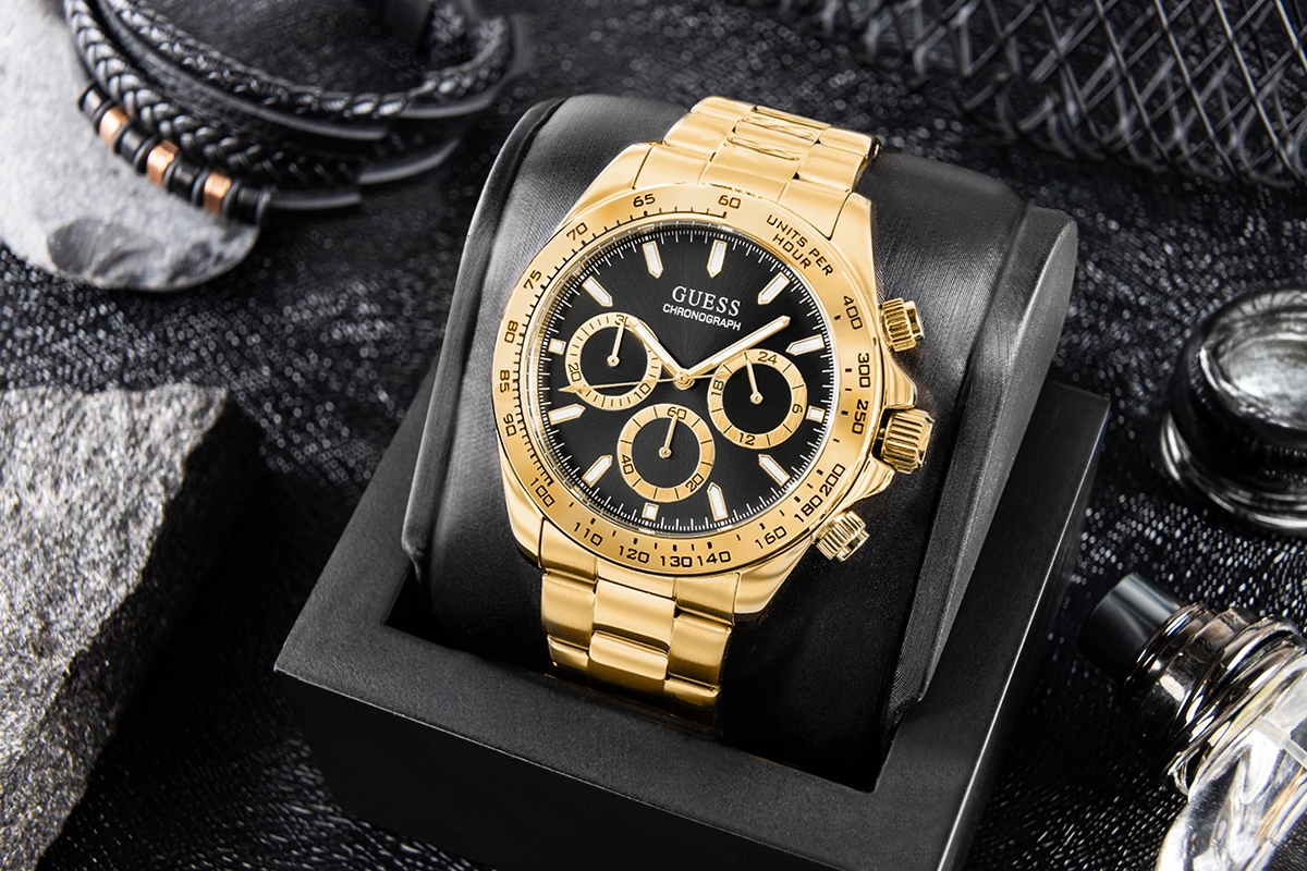Zegarek Męski Guess Sport Arthur Chronograph GW1058G2 + BOX - obrazek 5