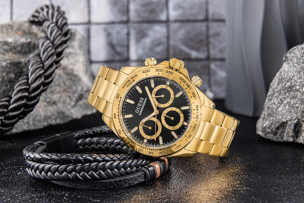 Zegarek Męski Guess Sport Arthur Chronograph GW1058G2 + BOX - obrazek 6