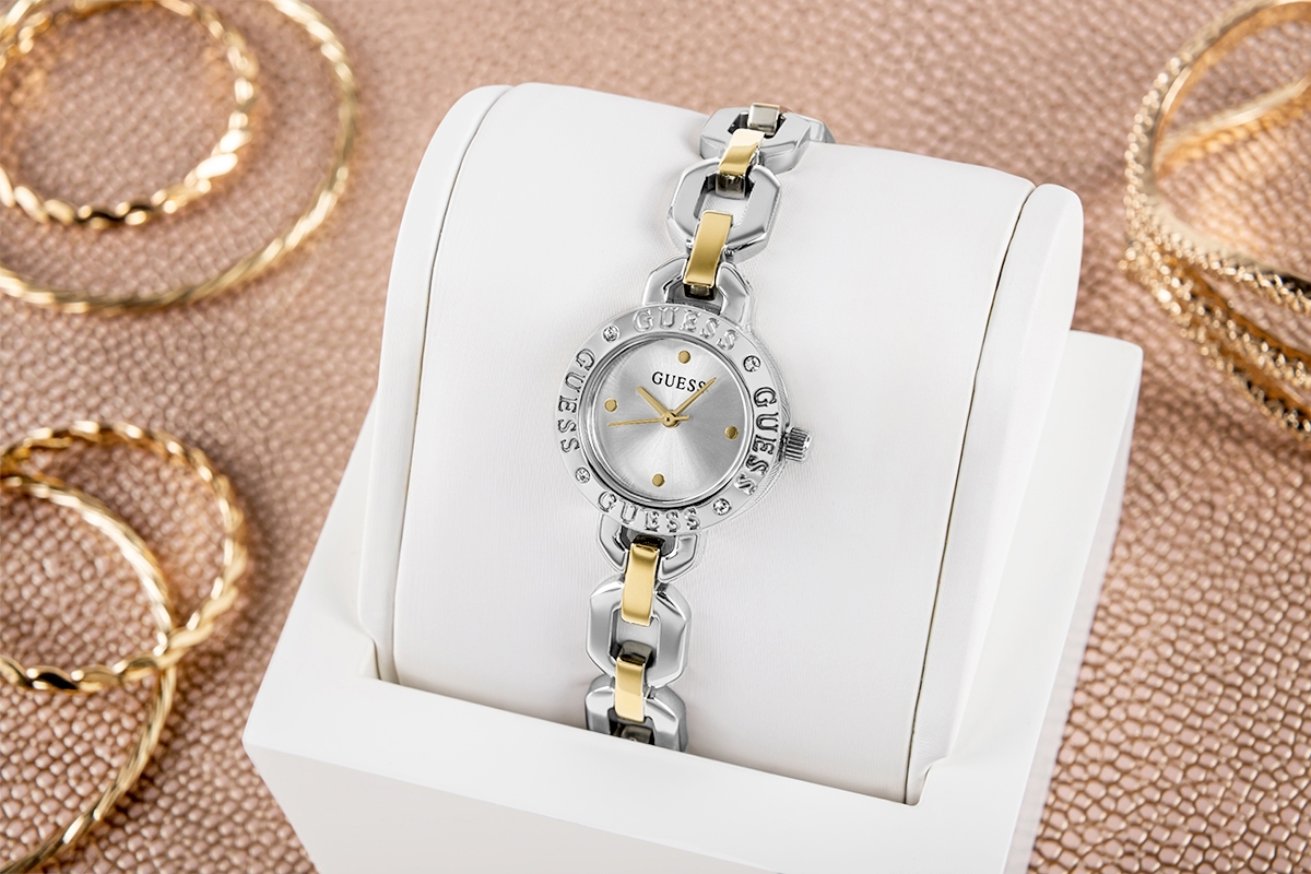Zegarek Damski Guess Bejeweled Siren GW1019L3 + BOX - obrazek 5